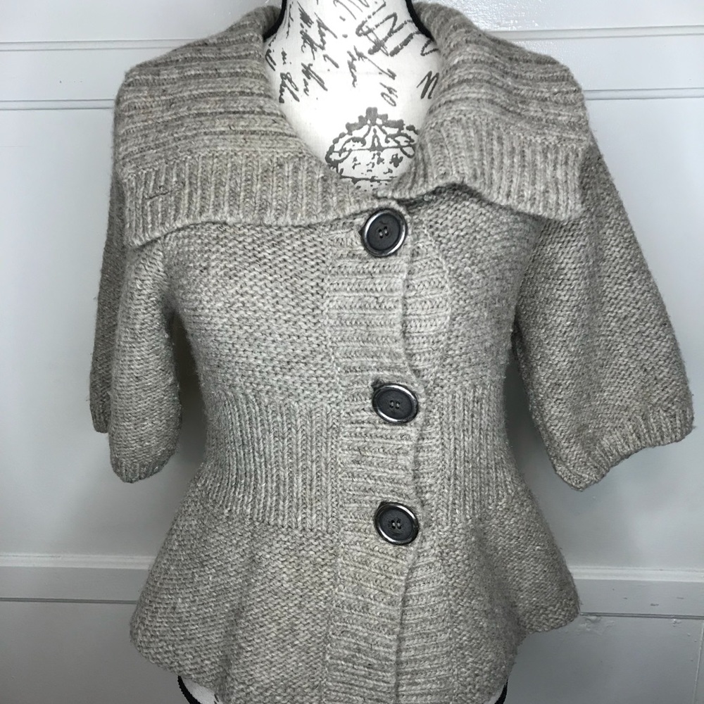 Free People Womens XS Cardigan Sweater Wool